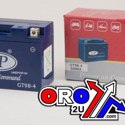 Battery LT9B-4 12V 8Ah. Gel, Landport 50902, Mg LT9B-4, Mg GT9B-4, Same As YT9B-4, YT9B-BS
