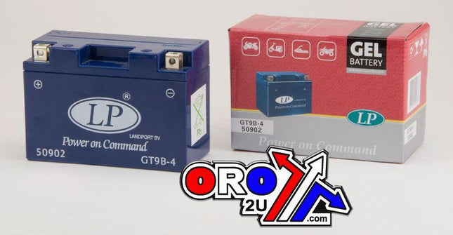 Battery LT9B-4 12V 8Ah. Gel, Landport 50902, Mg LT9B-4, Mg GT9B-4, Same As YT9B-4, YT9B-BS