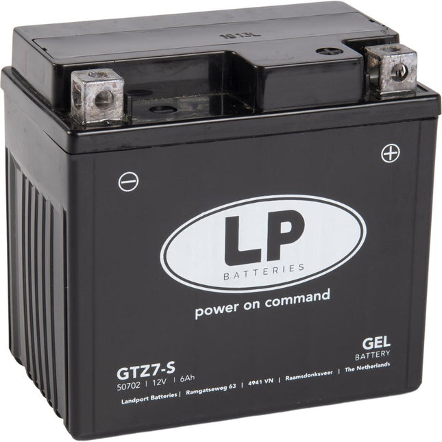 Battery LTZ7-S 12V Gel, Landport 50616 Mg GTZ7-S