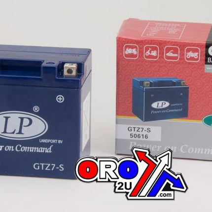 Battery LTZ7-S 12V Gel, Landport 50616 Mg GTZ7-S
