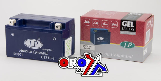 Battery GTZ10-S 12V 8.6Ah Gel, Landport 50801, Mg LTZ10-S, Mg GTZ10-S