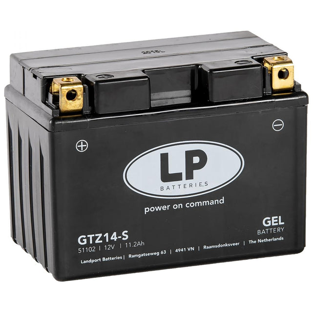 Battery LTZ14-S 12V Gel, Landport 51102, Mg LTZ14-S. Mg GTZ14-S