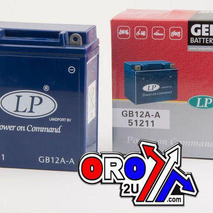 Battery LB12A-4 12V 12Ah., Landport 51211, Mg LB12A-4, Mg GB12A-A
