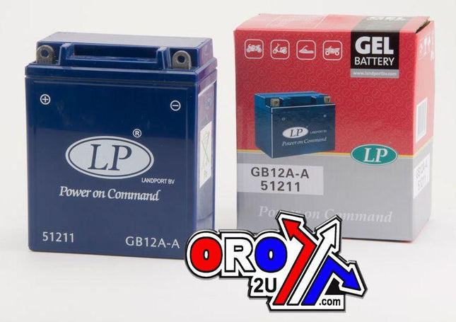 Battery LB12A-4 12V 12Ah., Landport 51211, Mg LB12A-4, Mg GB12A-A