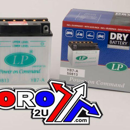 Battery LB7-A 12V 8HR. Dry, Landport 50813, Mb YB7-A