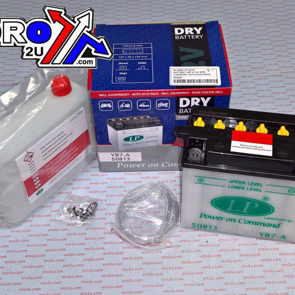 Battery LB7-A 12V 8HR., Landport With Acid Pack, Road, Mc Ma YB7-A 50813