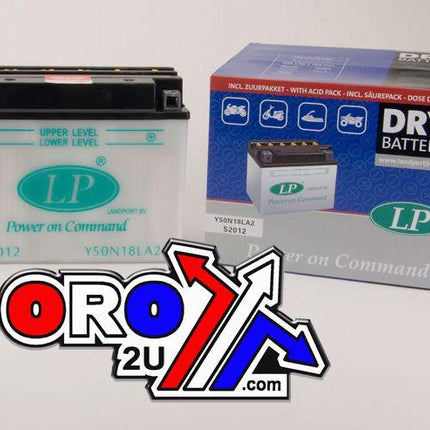 Battery L50N18LA2, 52012 Dry, Landport 52012, Road, Mc, Mb Y50N18LA2