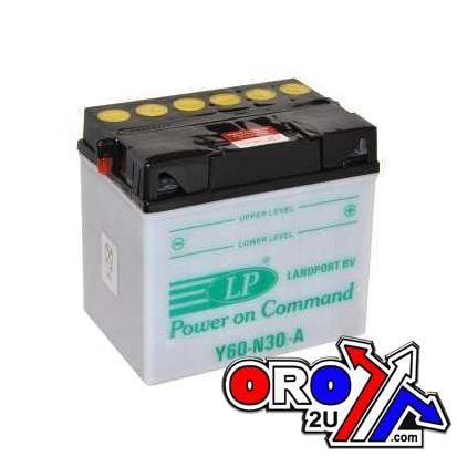 Battery Y60-N30-A 12V 30Hh Dry, Mb Y60-N30-A, Road, Mc