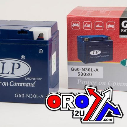Battery G60N30L-A 12V 30Hh Gel, Landport 53030 G60-N30L-A, G60N30L-A Mg G60-N30L-A, Mg L60-N30L-A, Mg L60-N30-3