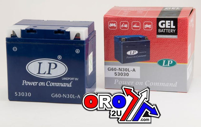 Battery G60N30L-A 12V 30Hh Gel, Landport 53030 G60-N30L-A, G60N30L-A Mg G60-N30L-A, Mg L60-N30L-A, Mg L60-N30-3