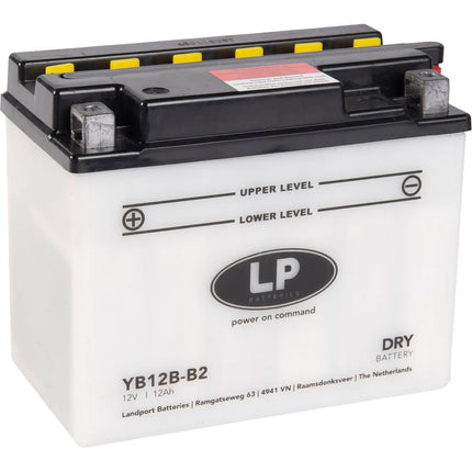 Battery YB12B-B2 12V 13Hh Dry, Landport 51212 Dry, Mb YB12B-B2