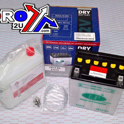 Battery LB14-B2 12V 14Ah., Landport With Acid Pack, Road, Mc Ma YB14-B2