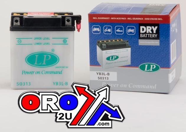 Battery YB3L-B 12V 3Ah. Dry, Landport 50313, Mb YB3L-B