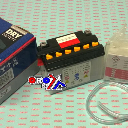 Battery YB4L-B 12V 4Ah., Landport With Acid Pack, Road, Mc Ma YB4L-B, Md LB4L-B