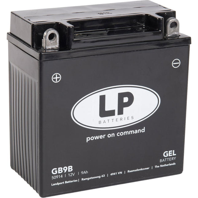 Battery GB9B 12V 9Ah. Gel, Landport 50914, Mg LB9B, Mg GB9B, Mg LTX9A-4