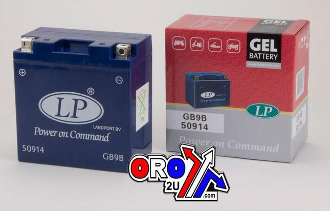 Battery GB9B 12V 9Ah. Gel, Landport 50914, Mg LB9B, Mg GB9B, Mg LTX9A-4