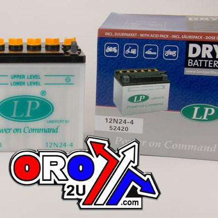 Battery 12N24-4 12V 24Ah. Dry, Landport 52420, Lb 12N24-4