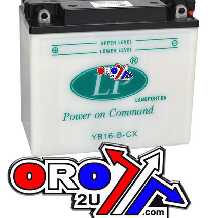 Battery YB16-B-CX 12V 19Ah, Landport YB16BCX