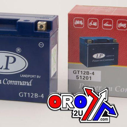 Battery LT12B-4 12V 11Ah Gel, Landport 51201, Mg LT12B-4, Mg GT12B-4, 44-3516.LP.GEL YT12B-4