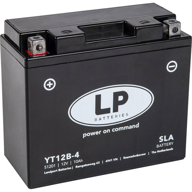 Battery LT12B-4 12V 11A Sealed, Landport 51201 Mb YT12B-4, (same As YT12B-BS GT12B-BS), Ms LT12B-4
