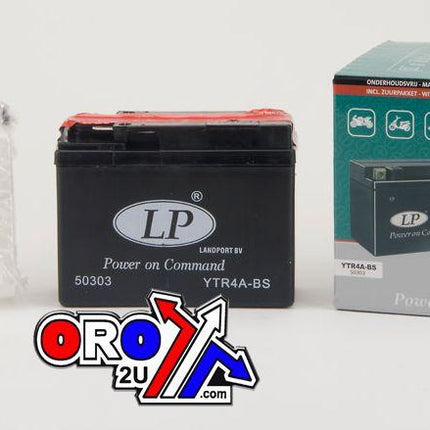 Battery LTR4A-BS 12V 2.3Ah, Landport 50303 Maintenance Free, Agm, Ma LTR4A-BS