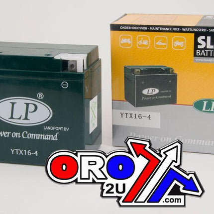 Battery LTX16-4 Sealed (sla), LANDPORT12V 19Ah.