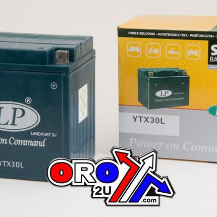 Battery LTX30L 12V Sealed, Landport Harley-davidson, Mb YTX30L, Ms LTX30L