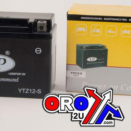 Battery LTZ12-S 12V Sealed, LANDPORT11.2Ah. 50901, Mb YTZ12-S, Ms LTZ12-S