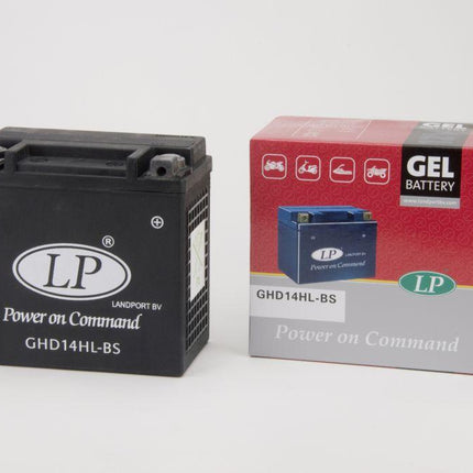 Battery LHD14H-3 Harley Gel, Landport Harley Davidson, Mh HVTG14H-3, Mg GHD14HL, GHD14HL-BS, Mg LHD14H-3