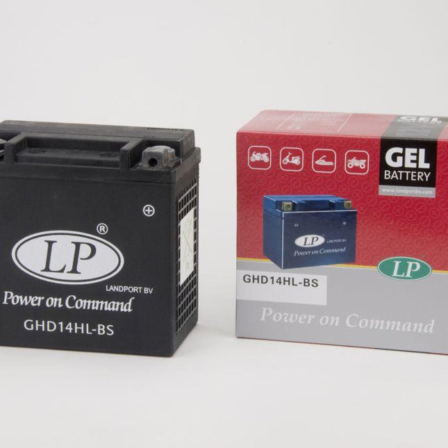 Battery LHD14H-3 Harley Gel, Landport Harley Davidson, Mh HVTG14H-3, Mg GHD14HL, GHD14HL-BS, Mg LHD14H-3