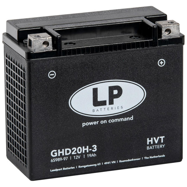 Battery LHD20H-3 Harley Gel, Landport Harley Davidson, Mg GHD20H-3, Mg LHD20H-3