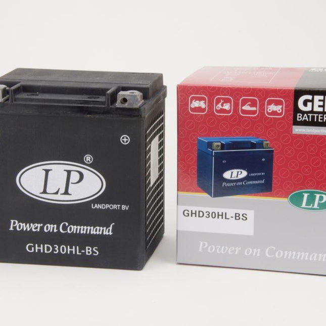 Battery LHD30H-3 Harley Gel, Landport Harley Davidson, Mg GHD20HL Mg GHD30HL-BS Mg GHD30H-3, Mg LHD30H-3, Mh HVTG30H-3