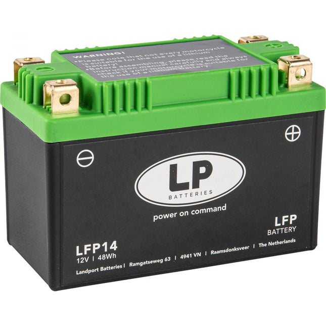 Battery Lithium 12V LFP14, YT10B-4 YTX12A-BS 12N10-3A-2, 12N11-3A-1 YB14B-4 YX14AH-BS, BSLi-04 / BSLi-06, BSLi-05