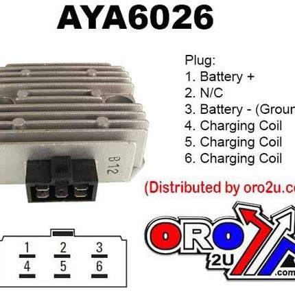 Regulator Voltage 12V / 35A 5VX-81960-00-00 AYA6026, KL20-5371