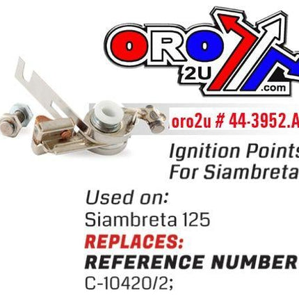 Contact Points Siambreta 125, IMC4001, C-10420/2