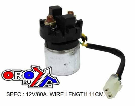 Solenoid Starter Relay 80A, Bronco AT-01097 35850-HM7-000