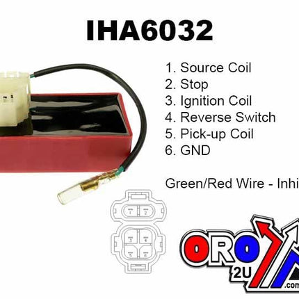 CDI Box TRX90 1993-05, 30410-HF7-008, 160-02027, IHA6032,AT-01082