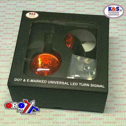 Indicator Blk/amber Lens, K&s 25-9563 E-marked