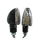 Indicators 22 LED White Lens, Carbon Look Case, 121409410