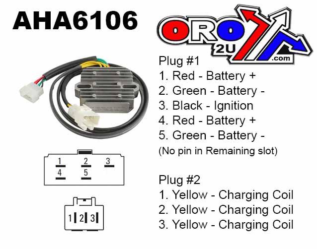 Regulator 12V CB1100SF X-11, AHA6106, 31600-MCC-601