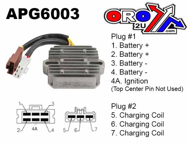 Regulator 12V Aprilia RSV1000, APG6003, P8127144 SH579GA