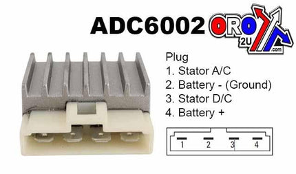 Regulator Ducati, Others, Arrowhead ADC6002, 50311034000