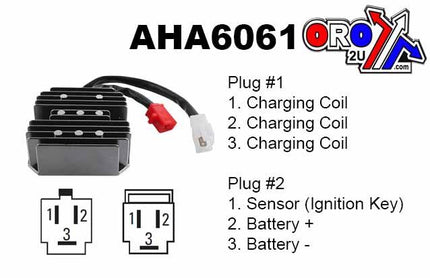 Regulator Honda NX650 88-89, Arrowhead AHA6061, 31600-MY2-621, ESP2548