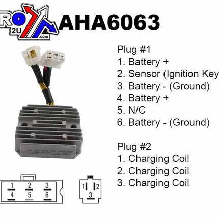Regulator Honda NX650, Arrowhead AHA6063