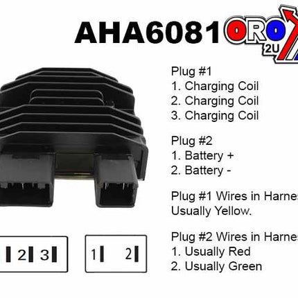 Regulator Honda Nsa Nc Cbr, AHA6081, 31600-KVZ-631