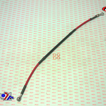 Hose Rear Brake Red / Blk Honda CR85 'big Wheel 05-07