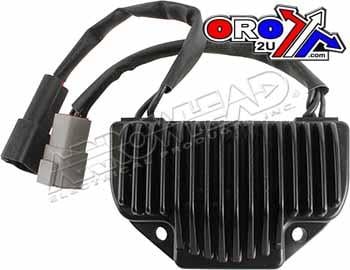 Regulator 12V 74631-04 Harley, Arrowhead AHD6028 Black