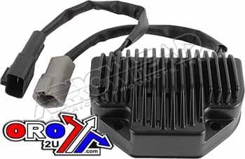 Regulator 12V 74631-04 Harley, Arrowhead AHD6028 Black