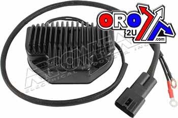 Regulator 12V 74594-02 Harley, Arrowhead AHD6029 Black