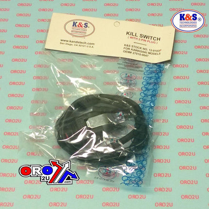 Switch Kill KXF250 06-14 OEM, Kawasaki 27010-0047, KS12-0103P